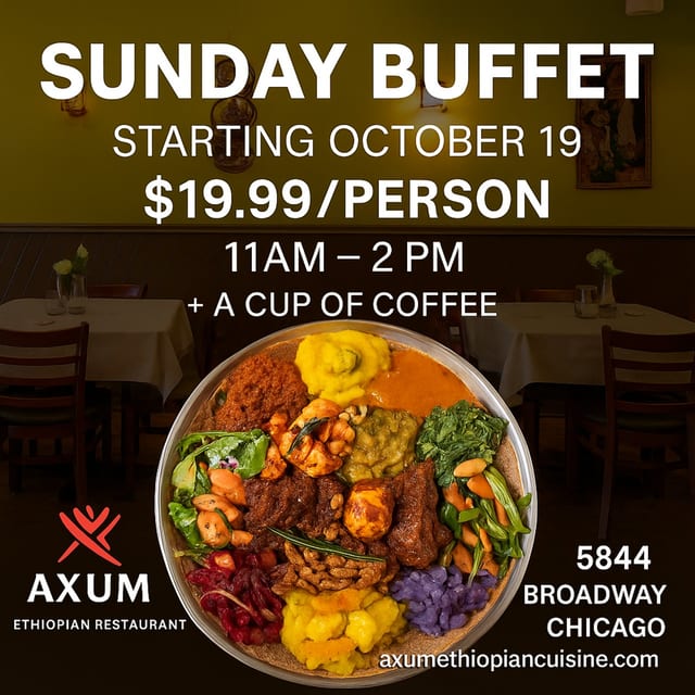 Axum Sunday Buffet